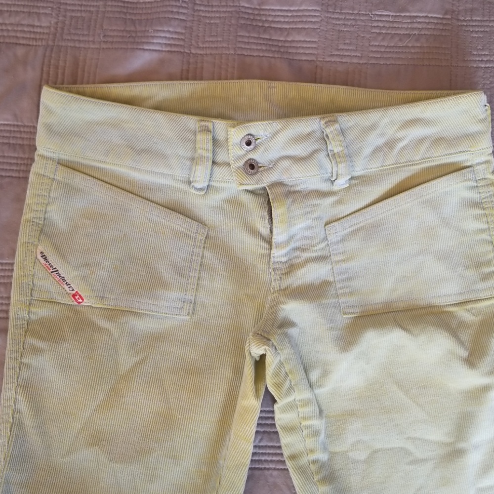 Diesel corduroy mermaid pants